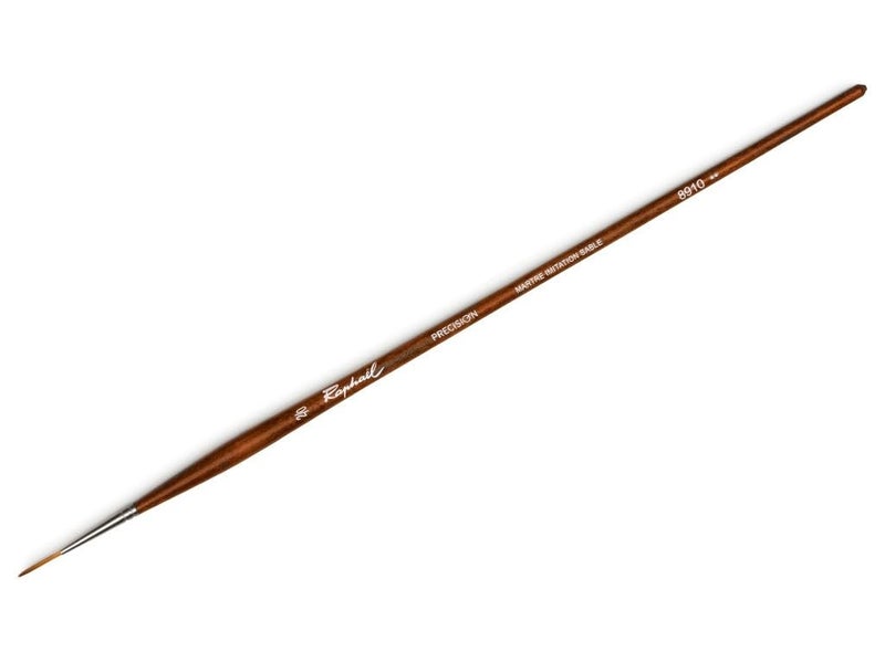 Raphael Precision Long Handle Brush, Liner, 2/0 - Image 5