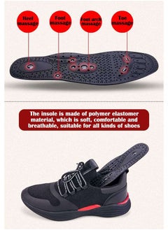 ZCM-HAPPY 3 Pair of Arch Support Magnetic Acupressure Insole  - Image 4