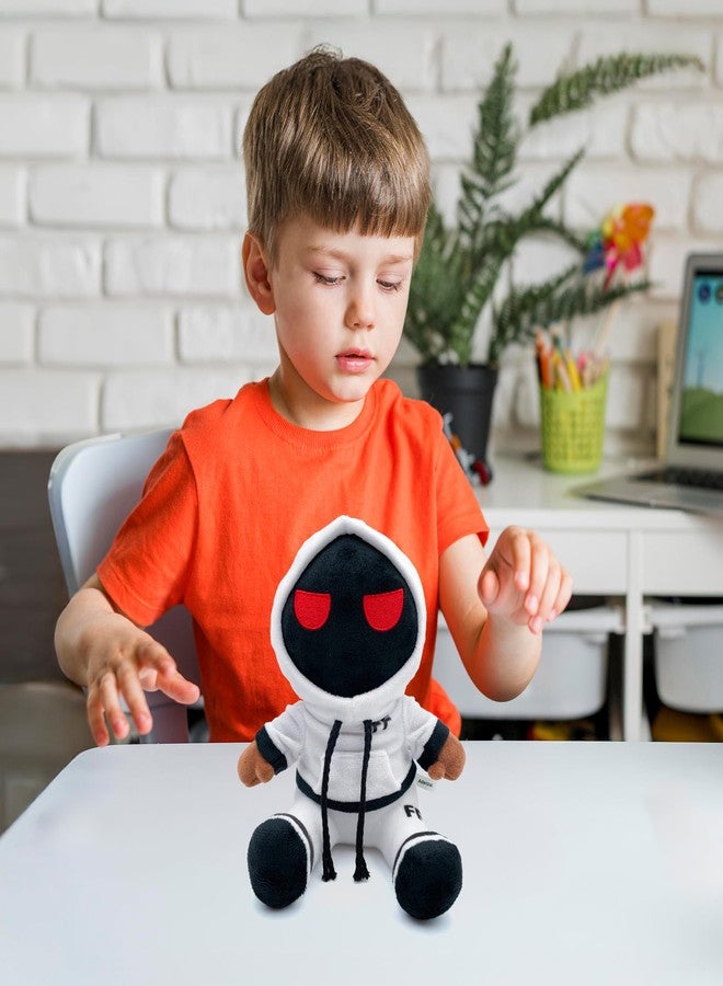 Adenzai 8.7" Foltyn Family Standard Plushies -Cute Halloween Plush Toy | Soft Stuffed Pillow | Kids' Room Decor for Birthdays & Holidays | White-8.7IN - Image 4