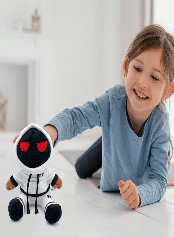 Adenzai 8.7" Foltyn Family Standard Plushies -Cute Halloween Plush Toy | Soft Stuffed Pillow | Kids' Room Decor for Birthdays & Holidays | White-8.7IN - Image 5