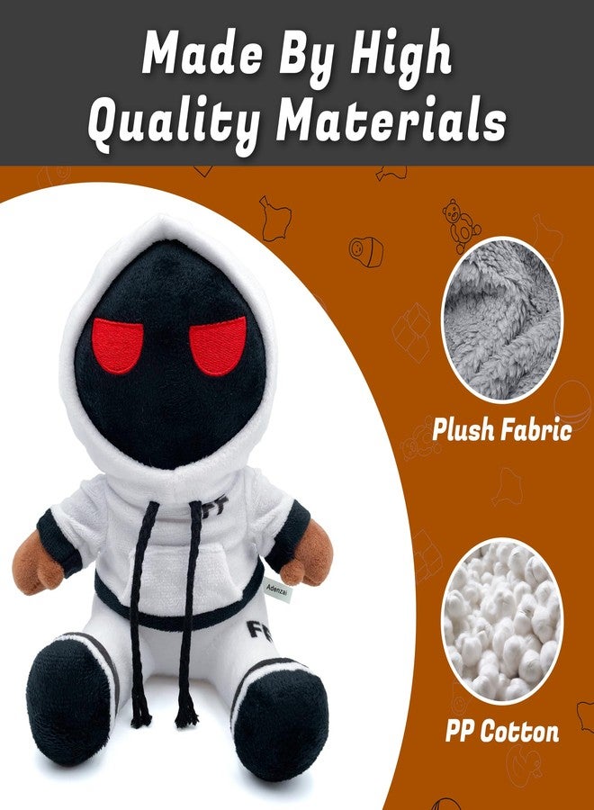 Adenzai 8.7" Foltyn Family Standard Plushies -Cute Halloween Plush Toy | Soft Stuffed Pillow | Kids' Room Decor for Birthdays & Holidays | White-8.7IN - Image 3