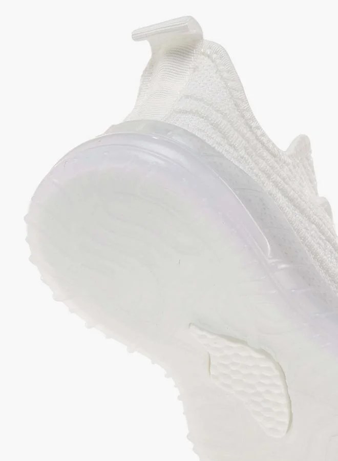 Oaklan by Shoexpress WHITE Boys Monotone Sports Shoes with Lace-Up Closure for Men | Best Price UAE