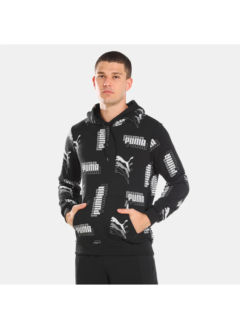 PUMA Men's Power Allover Print Hoodie