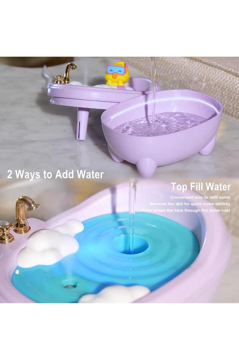 Cute Mini Humidifier for Bedroom 0.34L Top Fill Cool Mist, 20dB Quiet, Easy to Clean, Colorful Light, Auto Shut-Off, Mini Humidifier for Baby Room, Plants, Home, Office (Multicolor)  - Image 5