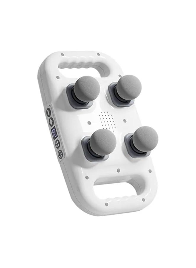 جهاز مساج و تدليك لاسلكي/قابل لإعادة الشحن/4 رؤوس/6 أوضاع/شاشة LCD/عرض رقمي/ضوضاء منخفضة - Image 3