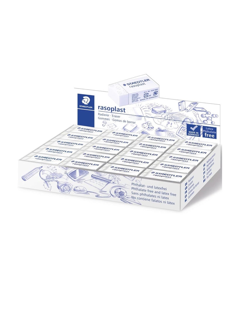 STAEDTLER 40-Piece Rasoplast Small Eraser Set - Image 1