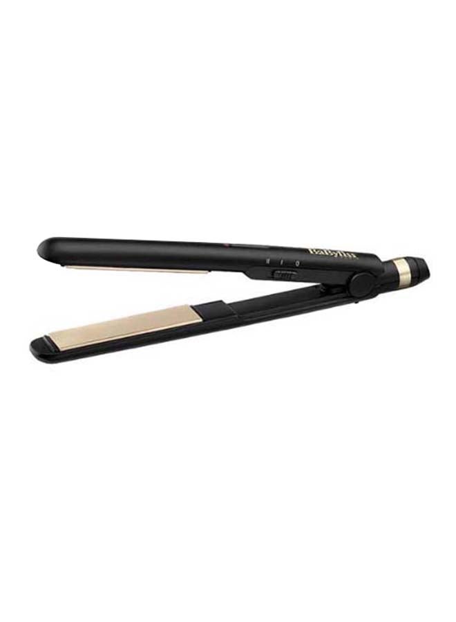 بيبي ليس الإصدار العالمي من Babyliss مملس الشعر 25 ملم Ptc 2 درجة حرارة تصل إلى 230 درجة مئوية سيراميك جاهز في 30 ثانية 2 متر سلك حراري أسود - Image 1