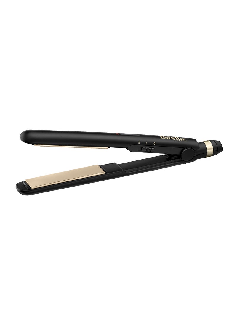 بيبي ليس الإصدار العالمي من Babyliss مملس الشعر 25 ملم Ptc 2 درجة حرارة تصل إلى 230 درجة مئوية سيراميك جاهز في 30 ثانية 2 متر سلك حراري أسود - Image 3