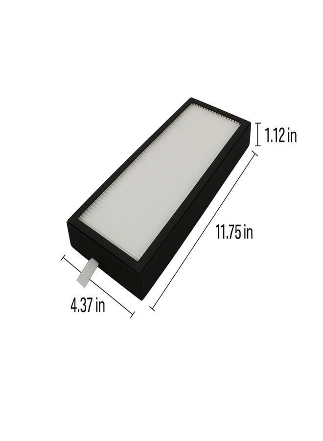 Nispira AH60010 True HEPA Filter Replacement for Hoover Air Purifier WH10100 WH10200 Oreck AK60010QPC WK17001QPC WK17004QPC WK17003QPC WK17002QPC, 2 Pack - Image 3