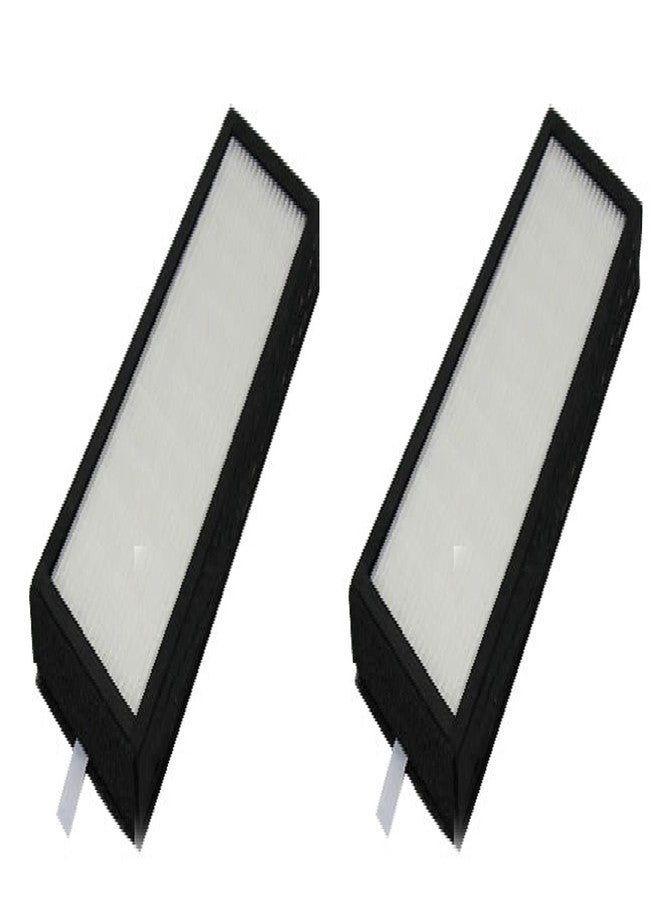 Nispira AH60010 True HEPA Filter Replacement for Hoover Air Purifier WH10100 WH10200 Oreck AK60010QPC WK17001QPC WK17004QPC WK17003QPC WK17002QPC, 2 Pack - Image 1