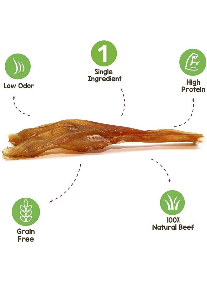 Nature Beef Tendons For Dogs 711" (12 Count)  Long Lasting For Aggressive Chewers & Large Dogs  Natural Beef Jerky Dog Chew Bones  Rawhide Free - Image 3