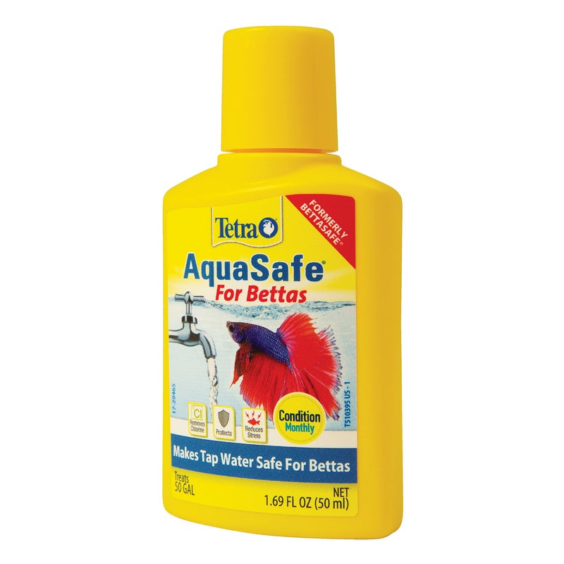 Tetra BettaSafe, Aquarium Water Conditioner For Bettas, 1.69-Ounce, 50ml, Golds & Yellows (16837) - Image 4