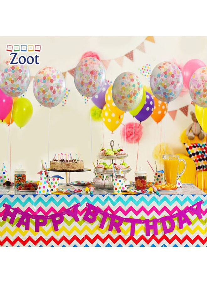 NIBEMINENT 50-Piece Confetti Filled Party Decoration Balloons 10inch - Image 2