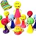 PROLOSO Jumping Popper Colorful Spring Launchers Bouncy Toy Balls 24 Pcs - Image 2