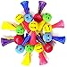 PROLOSO Jumping Popper Colorful Spring Launchers Bouncy Toy Balls 24 Pcs - Image 3