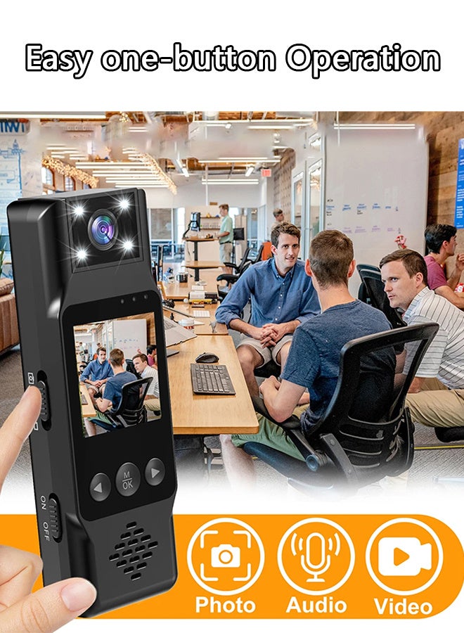 Wifi Mini Camera 1080P Portable Digital Video Recorder Worn Police Small Body Cam Night Vision DV Miniature Camcorder with 128G TF Card - Image 4