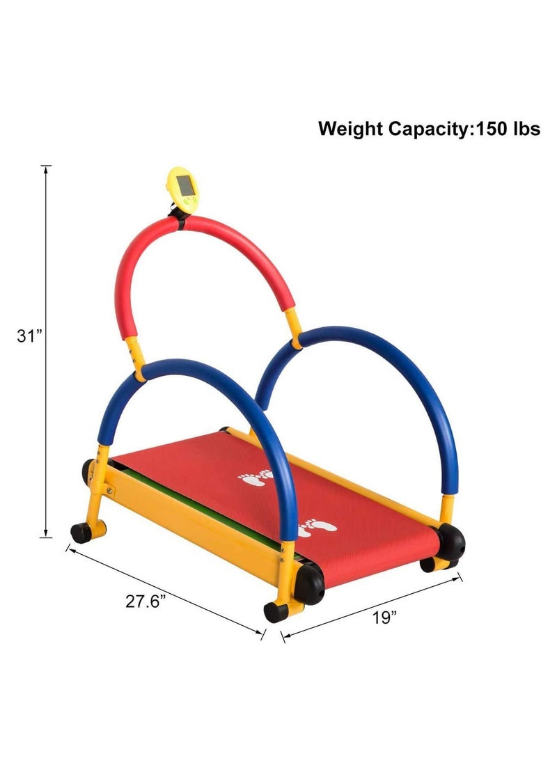 Toddler Fun Treadmill,the kindergarten is equipped with physical fitness equipment for children's training treadmill