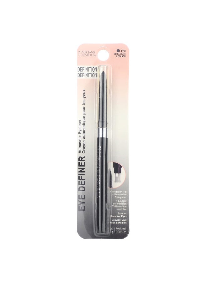 Physician's Formula Physicians Formula, Eye Definer, Automatic Eyeliner, 6981 Ultra Black, 0.008 oz (0.2 g)  - Image 2