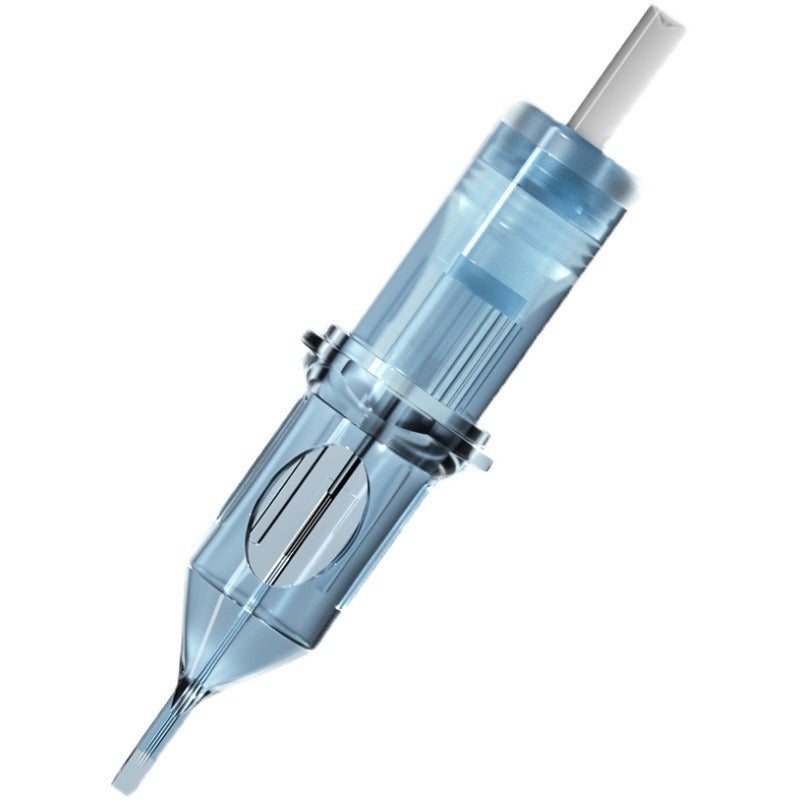 Cross-border Tattoo Needle Integrated Needle Small Blue Needle Outlining Shading All Models Eyebrow Tattoo Tattoo Permanent Makeup Consumables Tattoo Pen