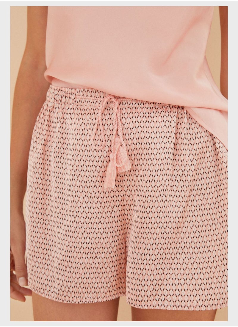 women'secret - High Waist Pyjama Short - Image 1