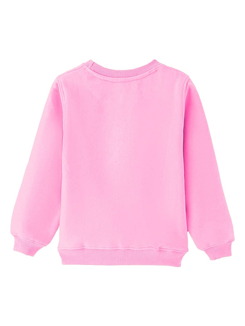 Kuchipoo Girls Cotton Blend Regular Fit Round Neck Winterwear Sweatshirt (KUC-SWT-350, 13-14 Years, Multi-Colored) - Image 2