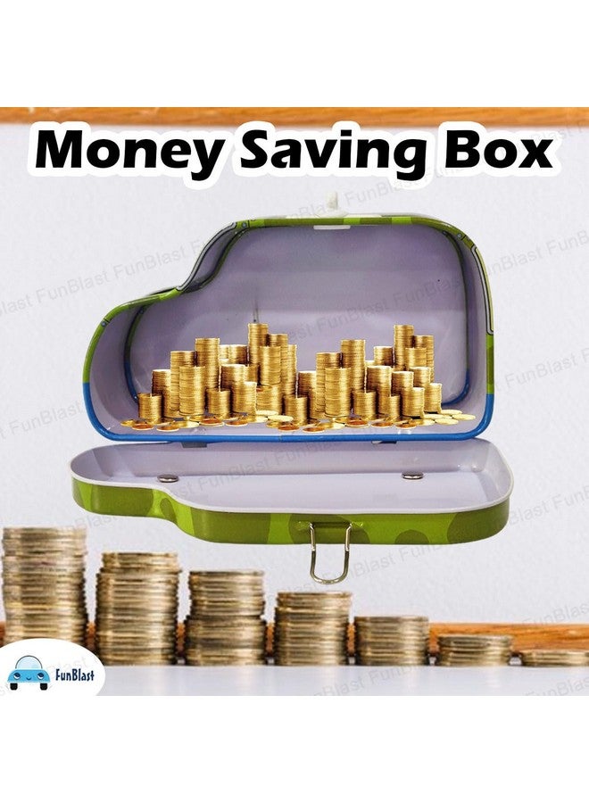 فنبلاست حصالة نقود على شكل سيارة مع عجلة متحركة للأطفال، حصالة نقود للأطفال، صندوق نقود للأطفال، حصالة نقود للأطفال (دب) - Image 4