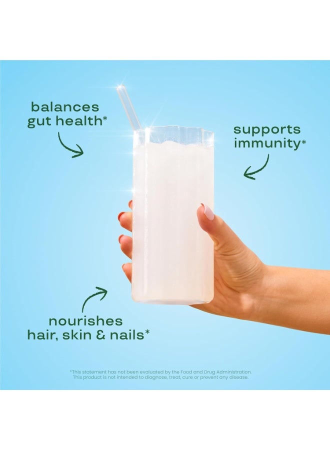 Bloom Nutrition Bovine Colostrum Powder with Vitamin B-12 for Gut Health, Immune Support, Hair Growth & Beauty Supplement | Unflavored, 25 Servings - Image 3