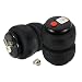 eLifecenter Elifencenter 12 NPT Port Heavy Duty 2500 lbs Double Air Bags Suspension for Trucks Diameter 6 Extended 835 Closed 275 One Mounting Holes in Bottom - Image 2