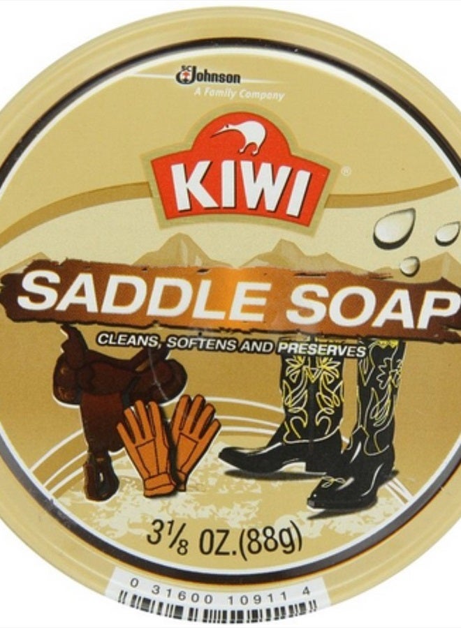 Kiwi Saddle Soap, 3.125 Ounce