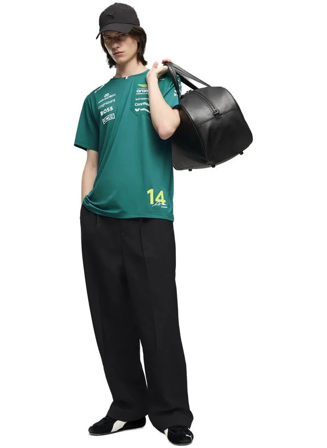 بوما تيشرت PUMA x ASTON MARTIN ARAMCO F1® TEAM Replica Alonso مناسب للجنسين