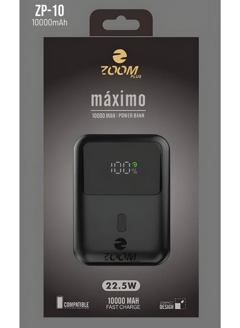 Zoom Plus NanoPower Elite: Ultra-Compact 10,000mAh Power Bank | 22.5W Fast Charging - Image 4