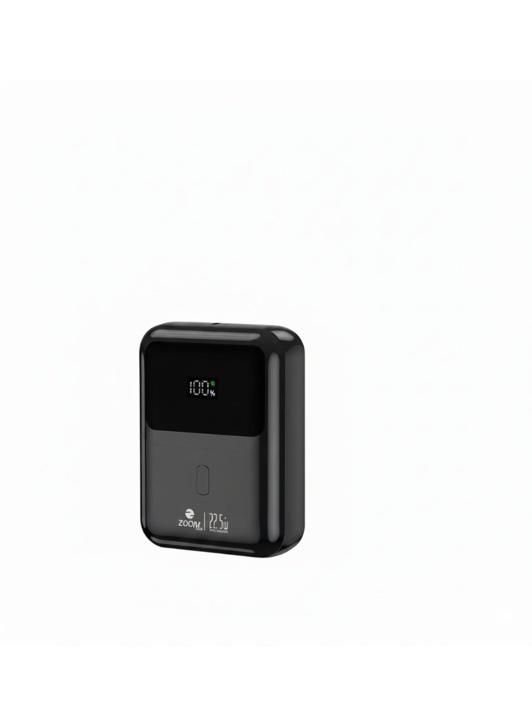 Zoom Plus NanoPower Elite: Ultra-Compact 10,000mAh Power Bank | 22.5W Fast Charging - Image 1
