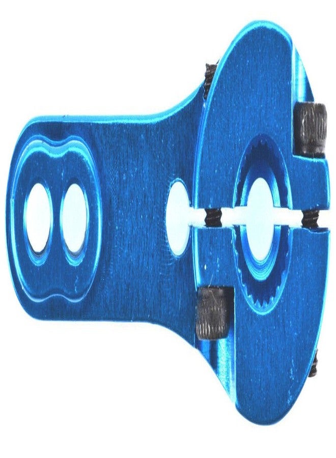 Apex RC Products 24T for Hitec Blue Aluminum Dual Clamping Servo Horn - 2 Pack #8009 - Image 3