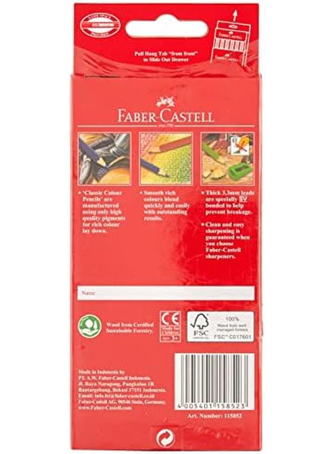 115852 Classic Color Pencil 12 Pieces