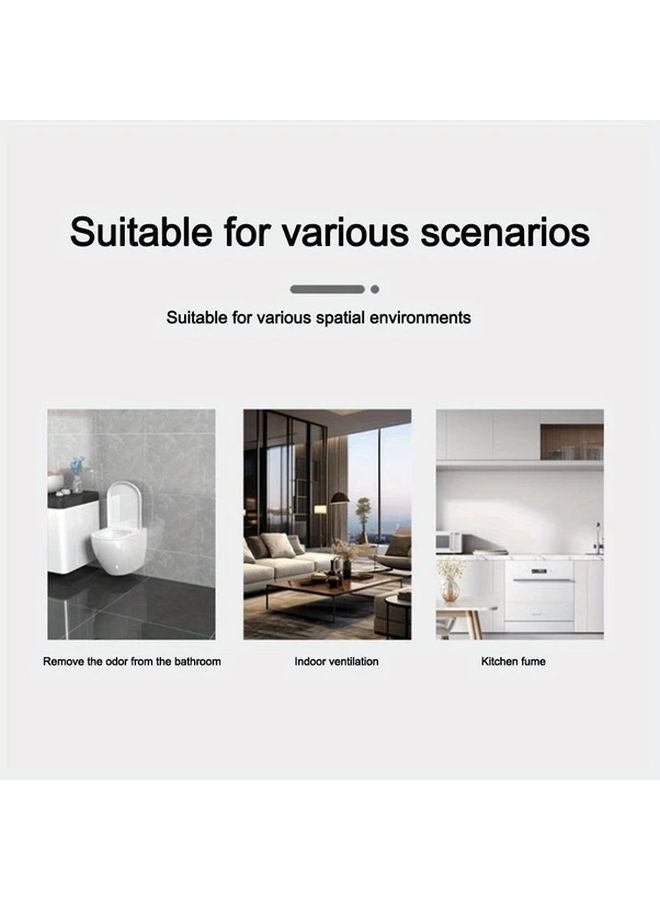 350x350mm Heavy Duty Plastic Air Vent Grille With Quiet Closing Flaps For Kitchen Bathroom HVAC - Image 5