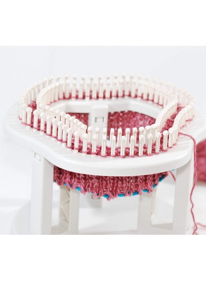 Authentic Knitting Board 60 Peg Loom Toppers Use With Rotating - Image 5
