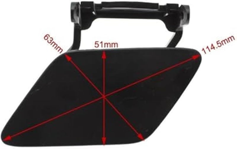 DEMULAX Headlight Washer Nozzle Cover for B9 A4 - Image 2