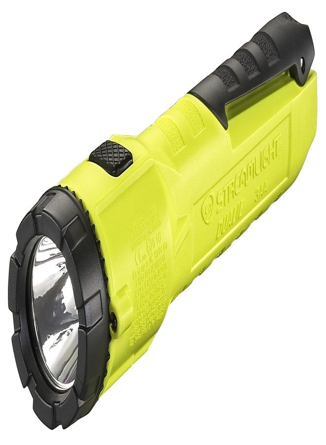 Streamlight 68750 Dualie 3AA 140-Lumen Intrinsically Safe Industrial Flashlight with Spot/Flood and 3 "AA" Alkaline Batteries, Yellow - Image 1