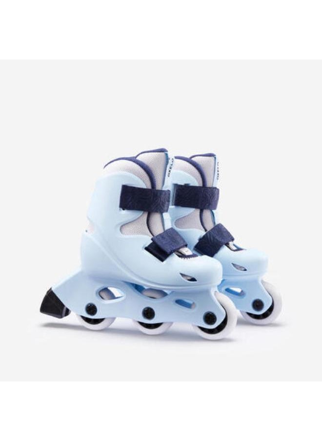 OXELO - Kids' Inline Skates 9/11 Learn 100 - Blue - Image 1