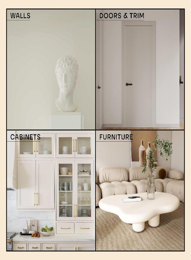 soto White Paint Touch Up, Multi-Surface, Matte Finish (No. 06 Gesso White) - 1.5 Ounces/45 Milliliters of Scratch Repair for Furniture, Walls, Cabinets, Trim, Doors, Indoor/Outdoor - Image 2