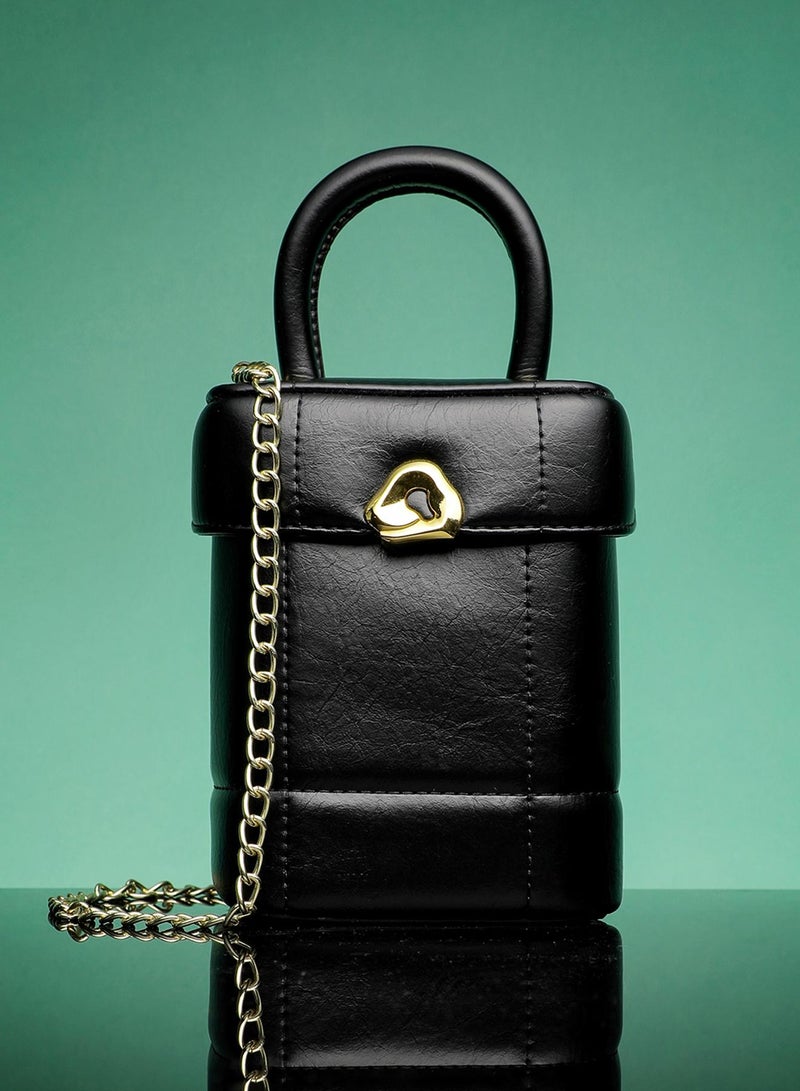 Haute Sauce Dented Buckle Bucket Bag - Image 1