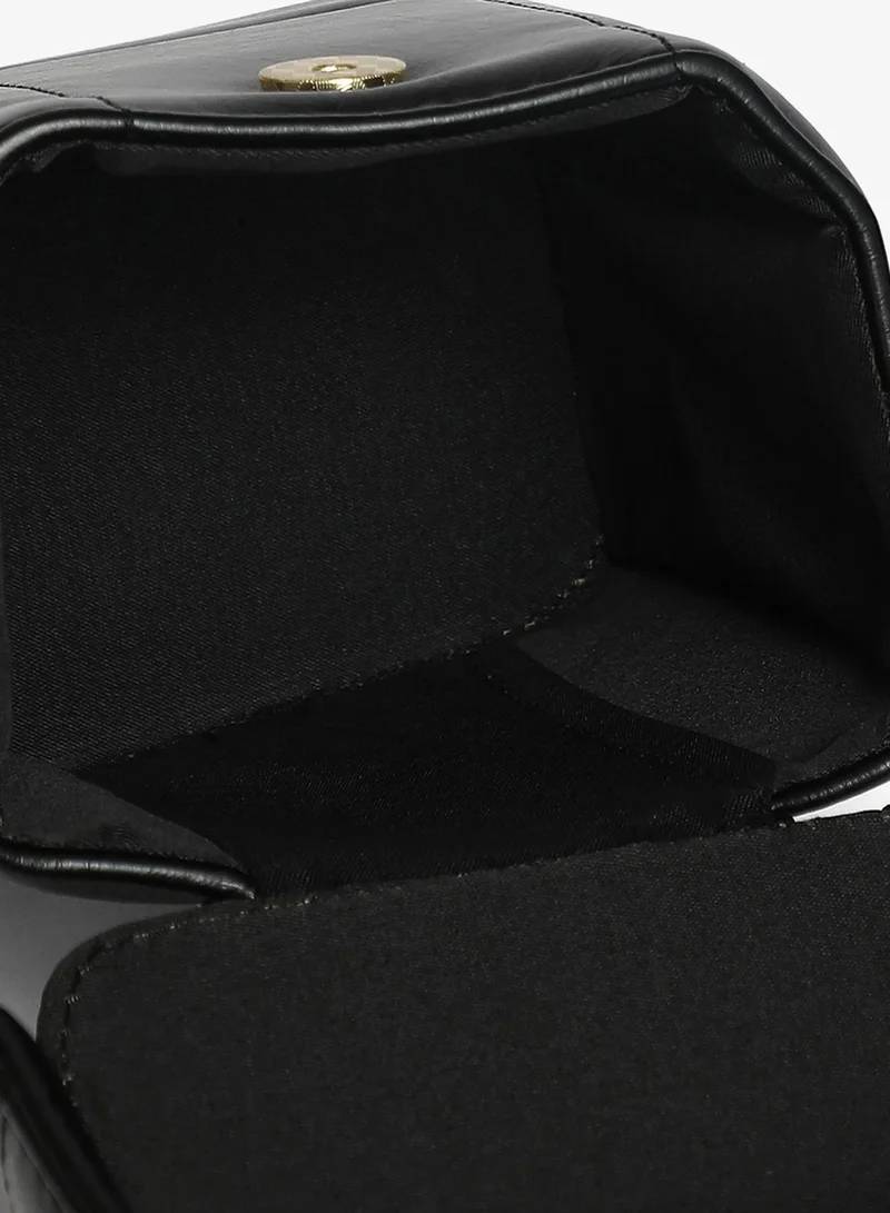 Haute Sauce  Dented Buckle Bucket Bag for Women | Best Price UAE