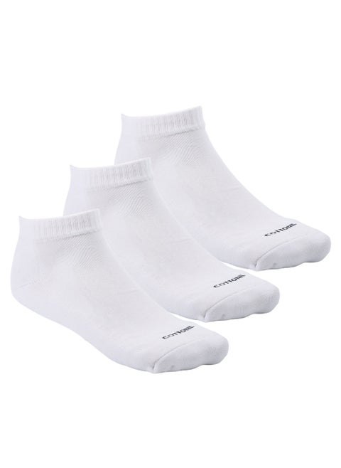 Pack of 3 Half Towel Cotton Socks