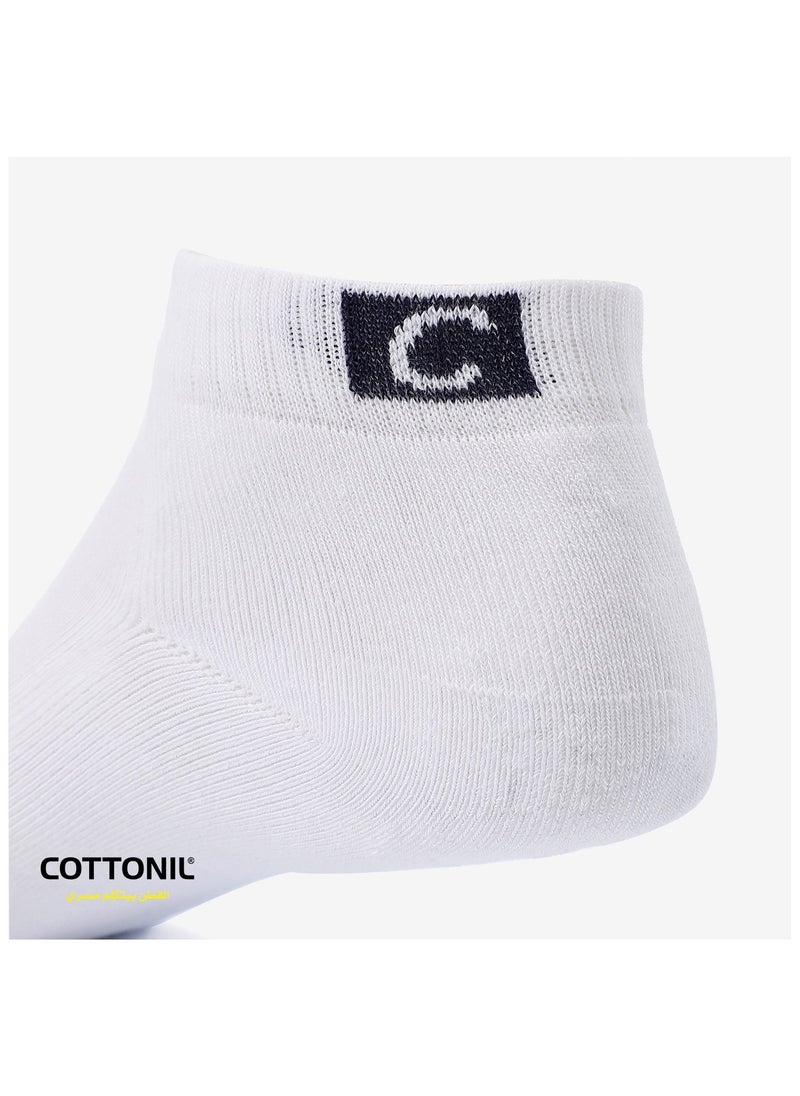 COTTONIL - Pack of 3 Half Towel Cotton Socks - Image 1
