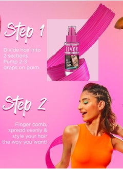 Livon Livon Serum Reduces Hair Breakage Restores Hair Moisture Balance 100ml  - Image 3
