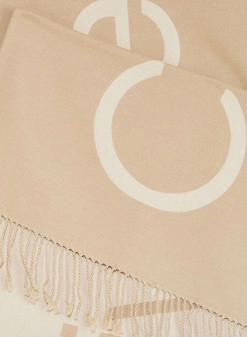 CALVIN KLEIN Fringes Scarf