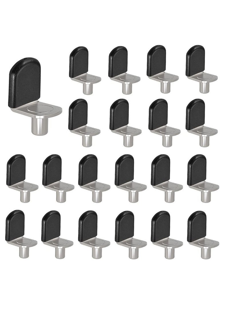 Y&D 30 Pack Shelf Bracket Pegs, SYOSI Glass Supports Furniture Cabinet Closet Bookcase Bracket-Style Pegs  - Image 1