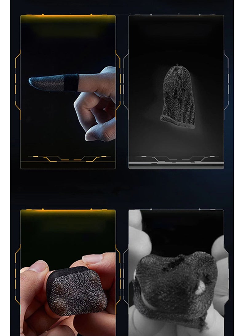 General 4-Piece PUBG Mobile Game Finger Sleeve With Mobile Portable Aluminum Alloy Packing Box  - Image 4