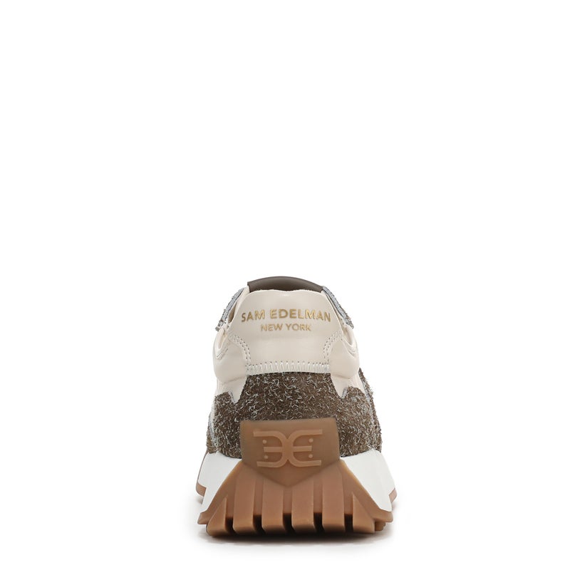 Sam Edelman Women's Langley Sneaker Taupe/Off White 9.5 M - Image 3