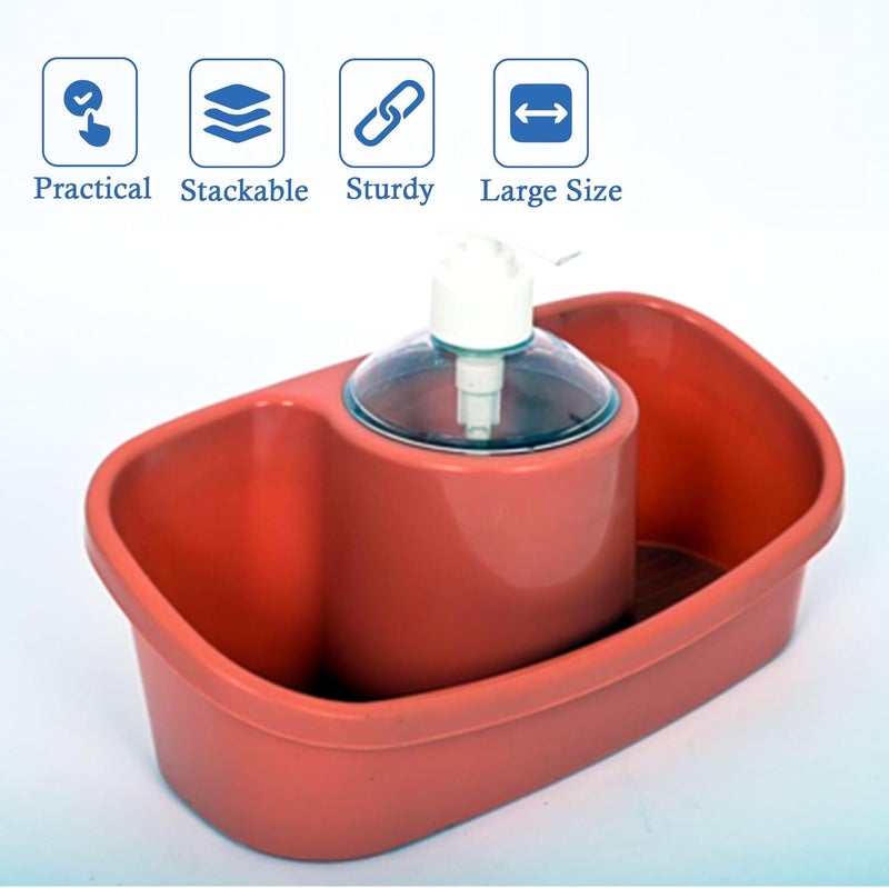 HomePro Better Value for Better Living Home Pro Sponge Holder and Soap Dispenser - Image 4